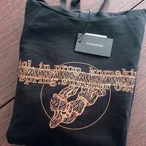 Men's Black Graphic Sweatshirt